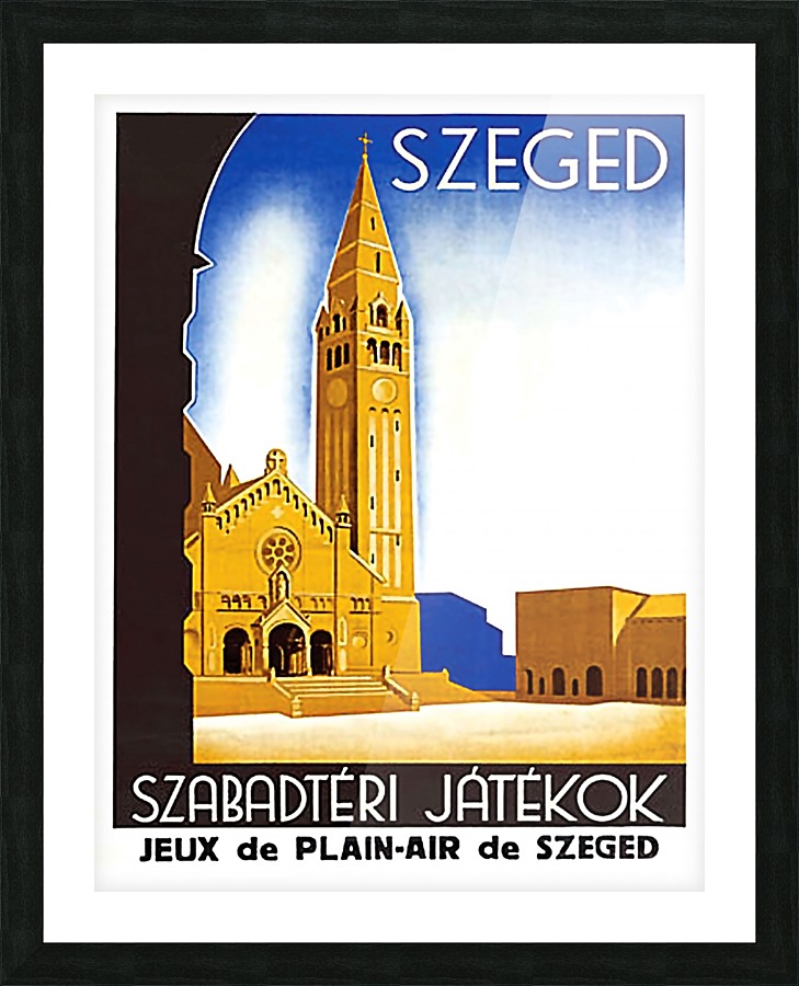 Szeged Picture Frame print