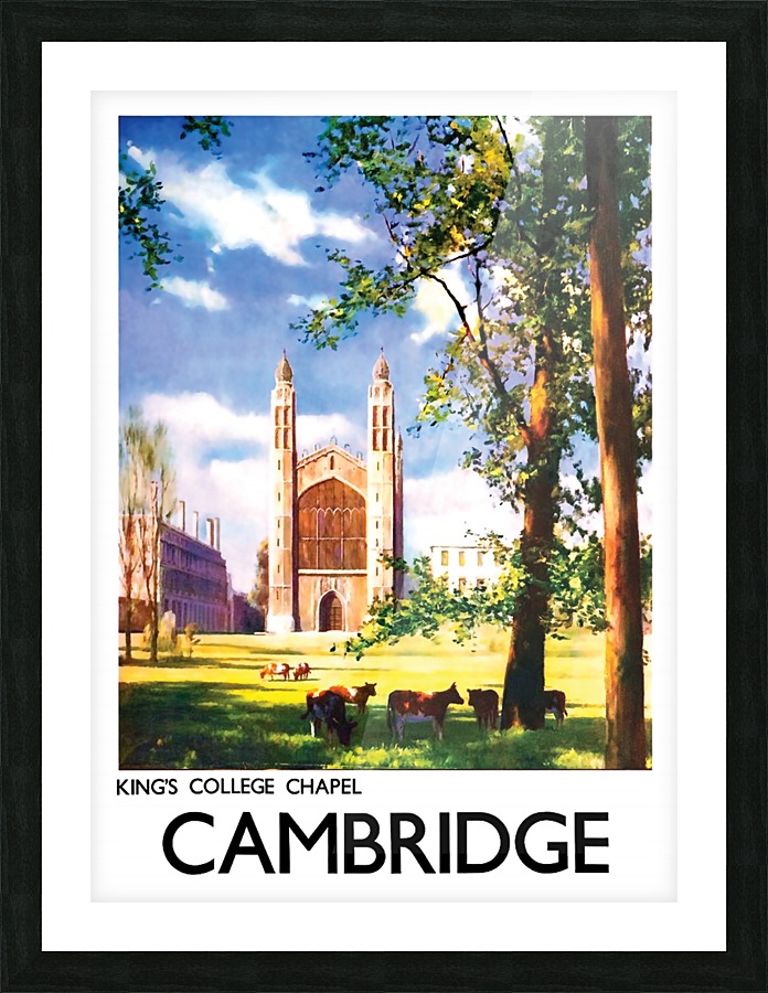 Cambridge Picture Frame print