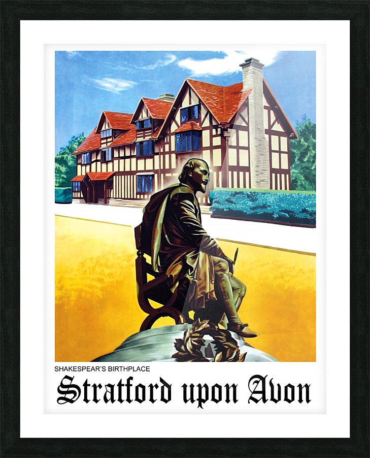 Stratford upon Avon Picture Frame print