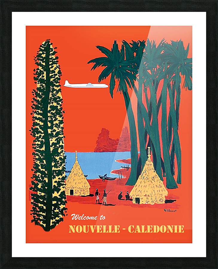 New Caledonia Picture Frame print