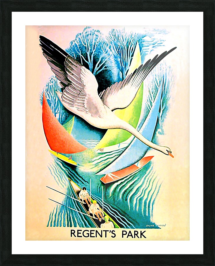 Regents Park Picture Frame print