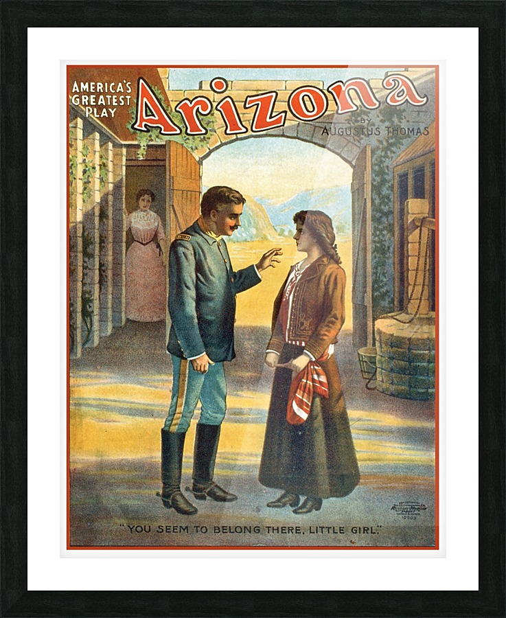 Arizona Play Picture Frame print