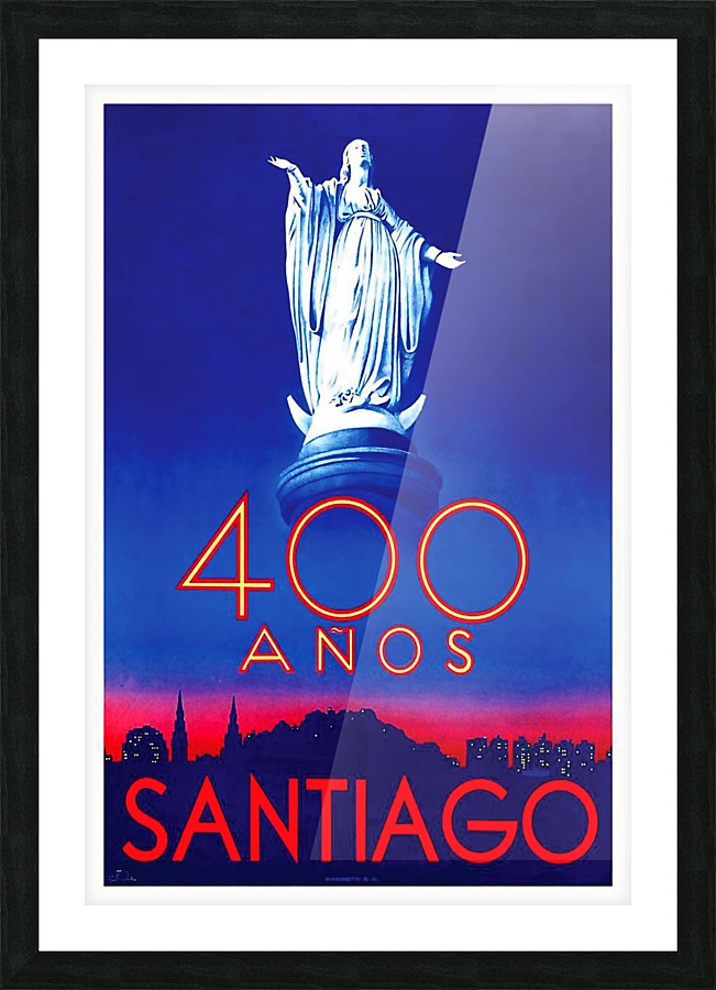 Santiago  Picture Frame print