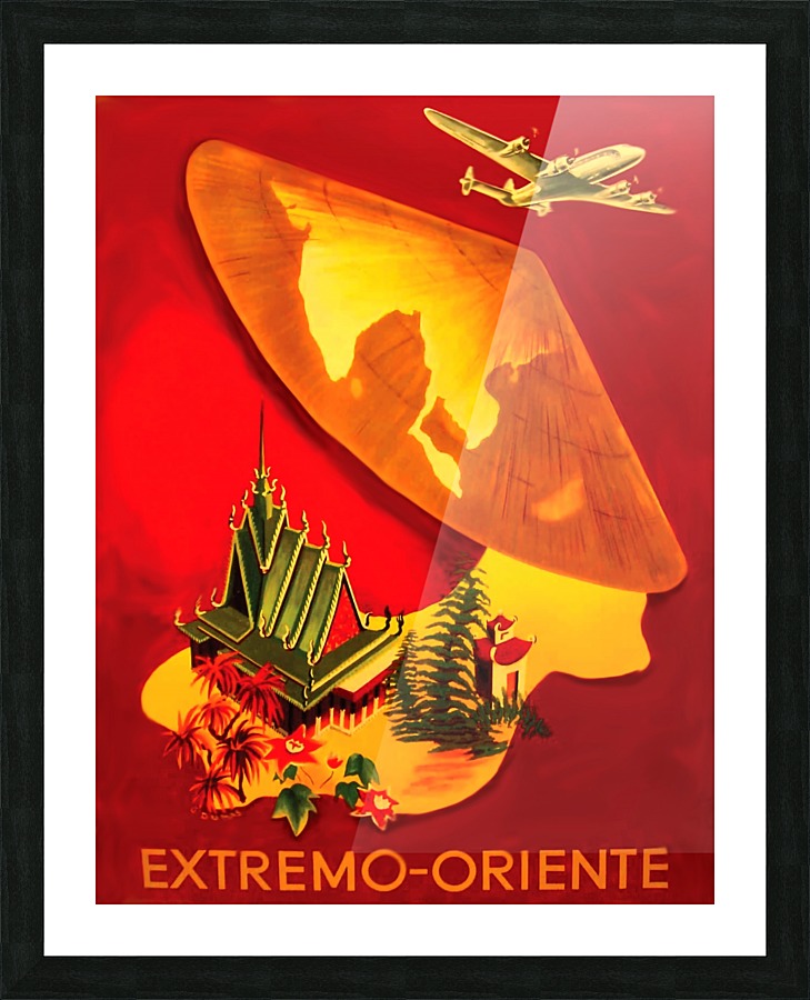 Extreme Orient Picture Frame print