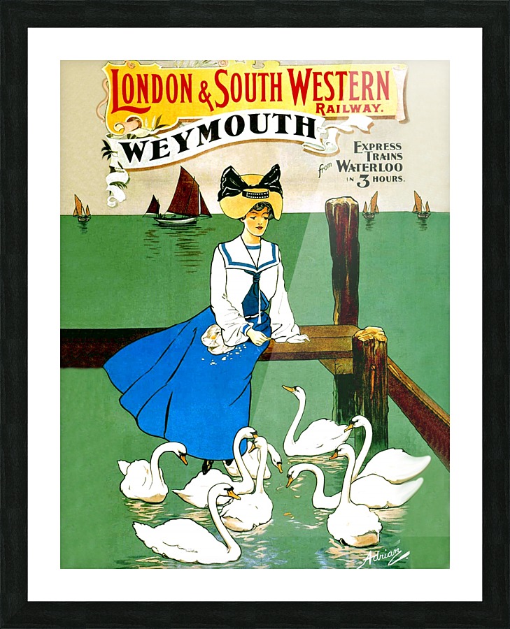 Weymouth Picture Frame print