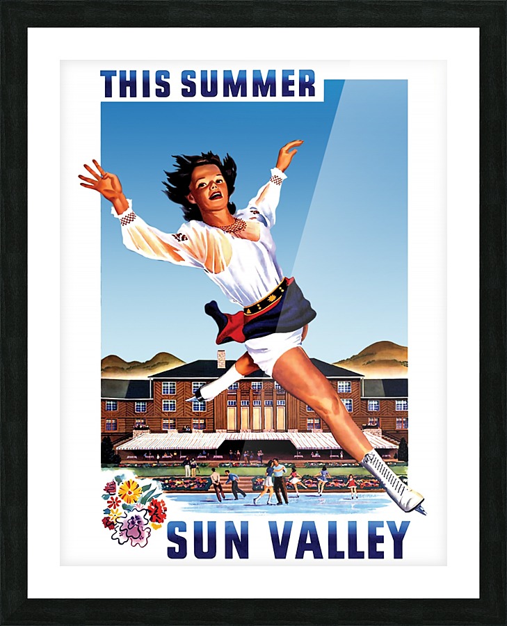 This Summer Sun Valley Picture Frame print