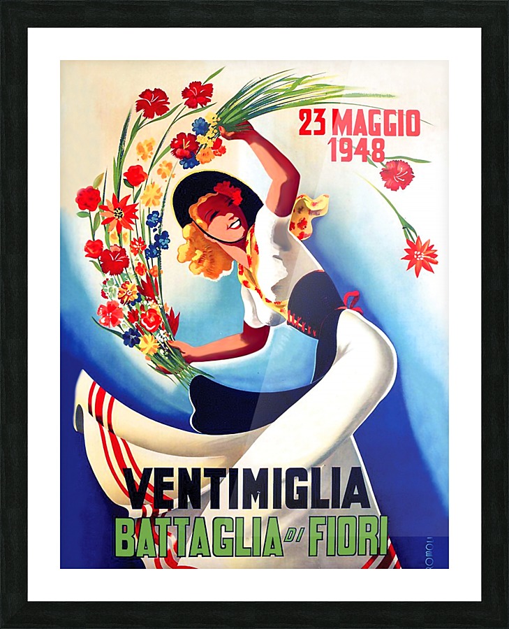 Ventimiglia Picture Frame print