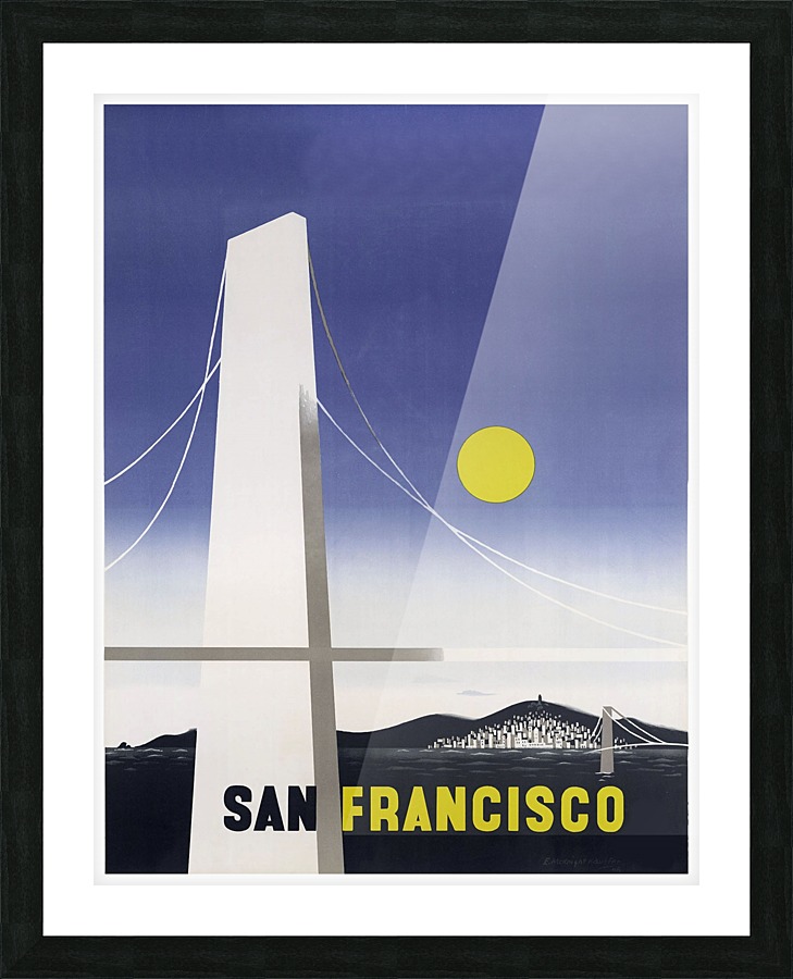 San Francisco Picture Frame print