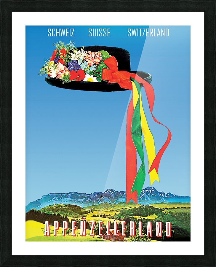 Appenzellerland Picture Frame print