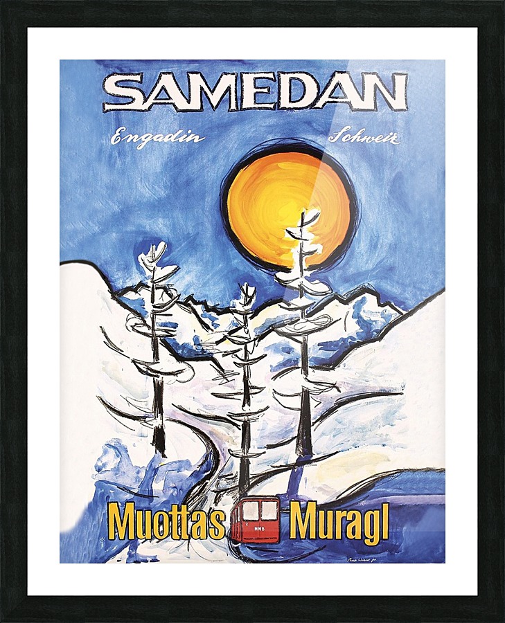 Samedan Picture Frame print