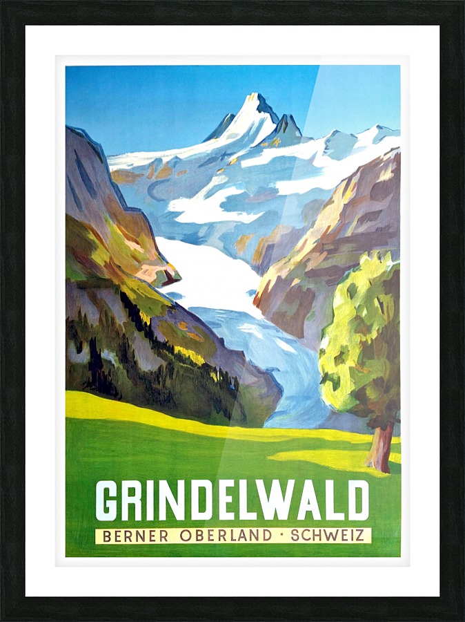 Grindelwald Picture Frame print