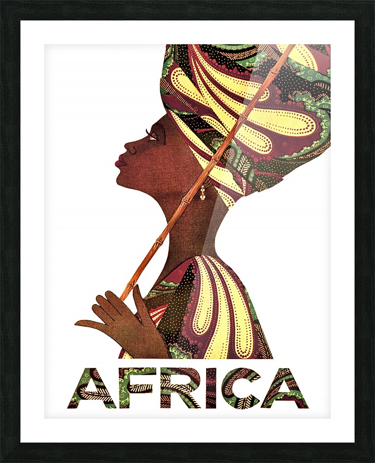 Africa Picture Frame print