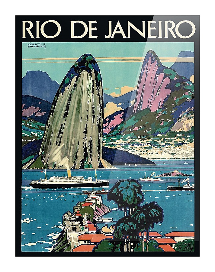 Rio de Janeiro Picture Frame print