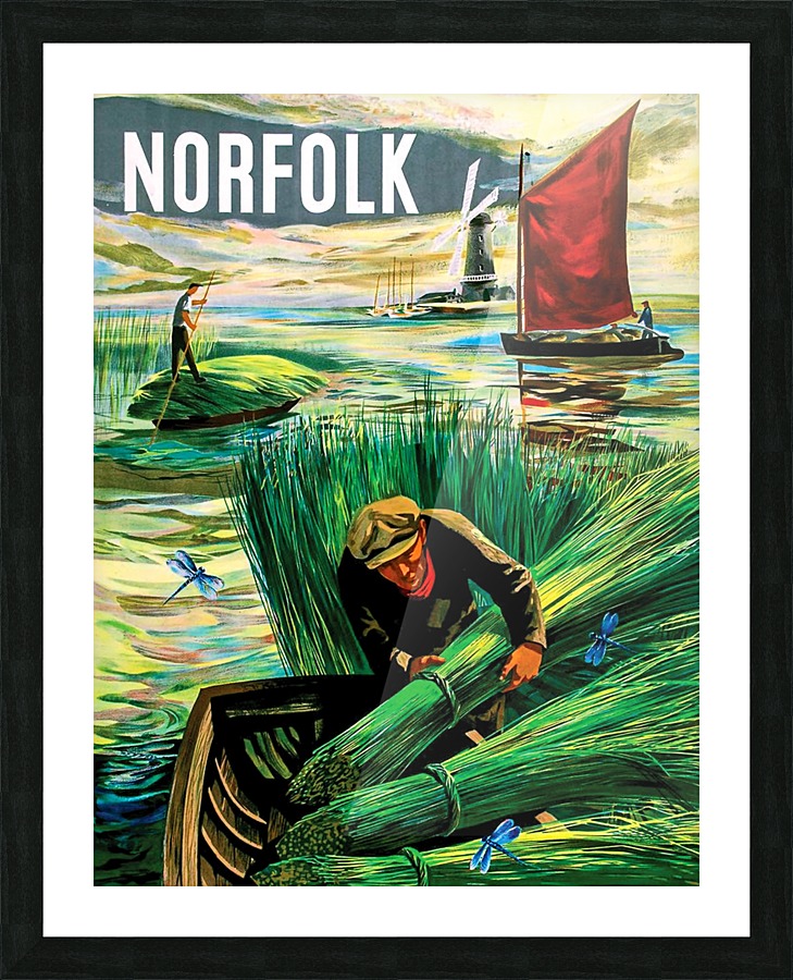 Norfolk Picture Frame print