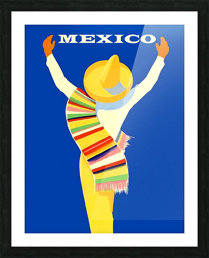Mexican Picture Frame print