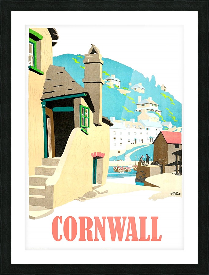 Cornwall Picture Frame print