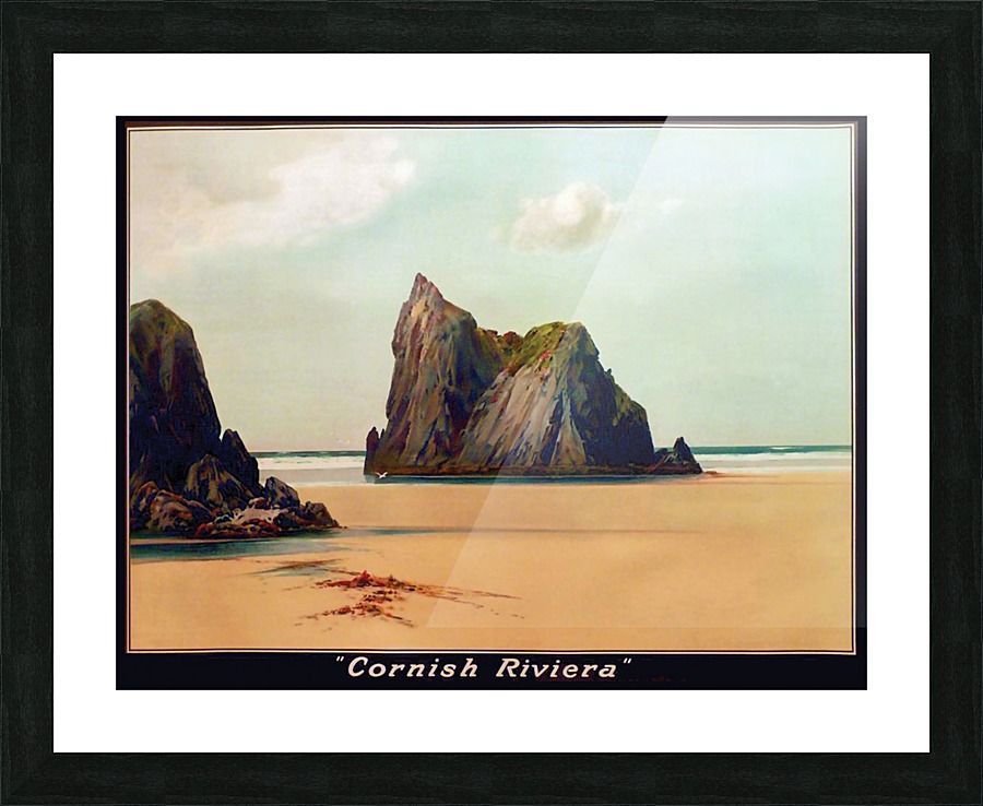 Cornish Riviera Picture Frame print