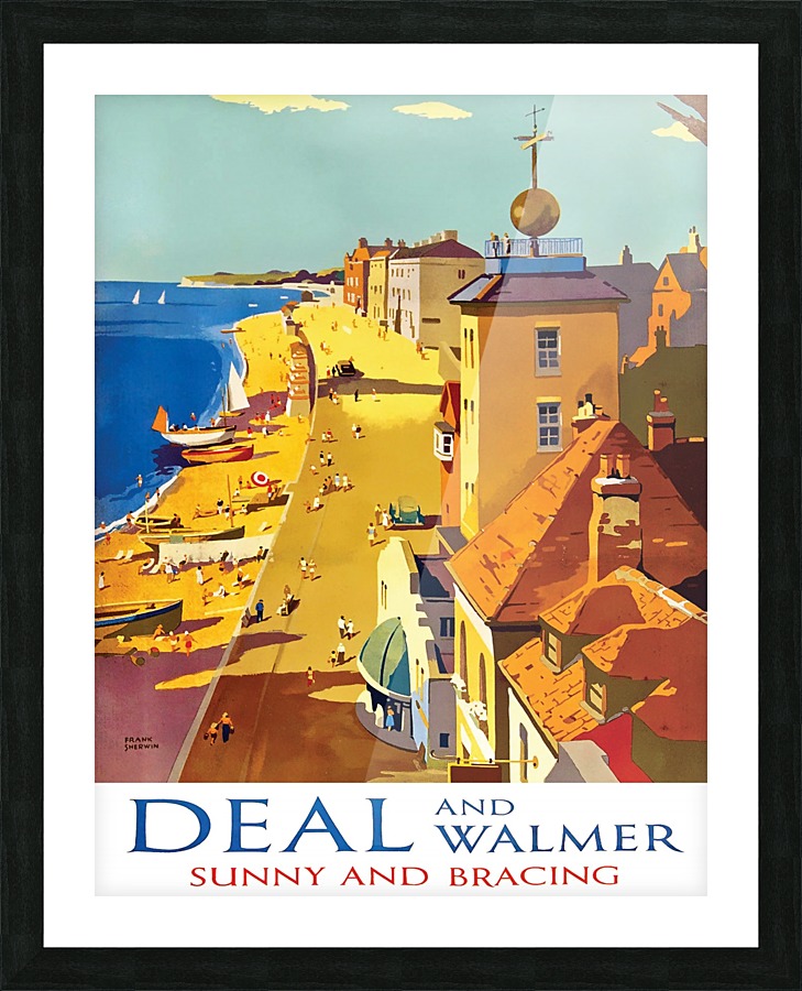 Deal and Walmer Picture Frame print