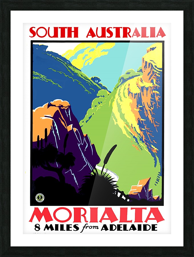 Morialta Picture Frame print