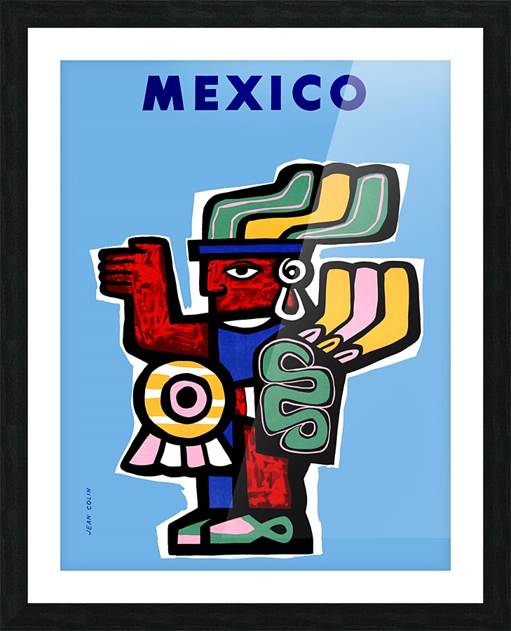 Mexican Art Picture Frame print