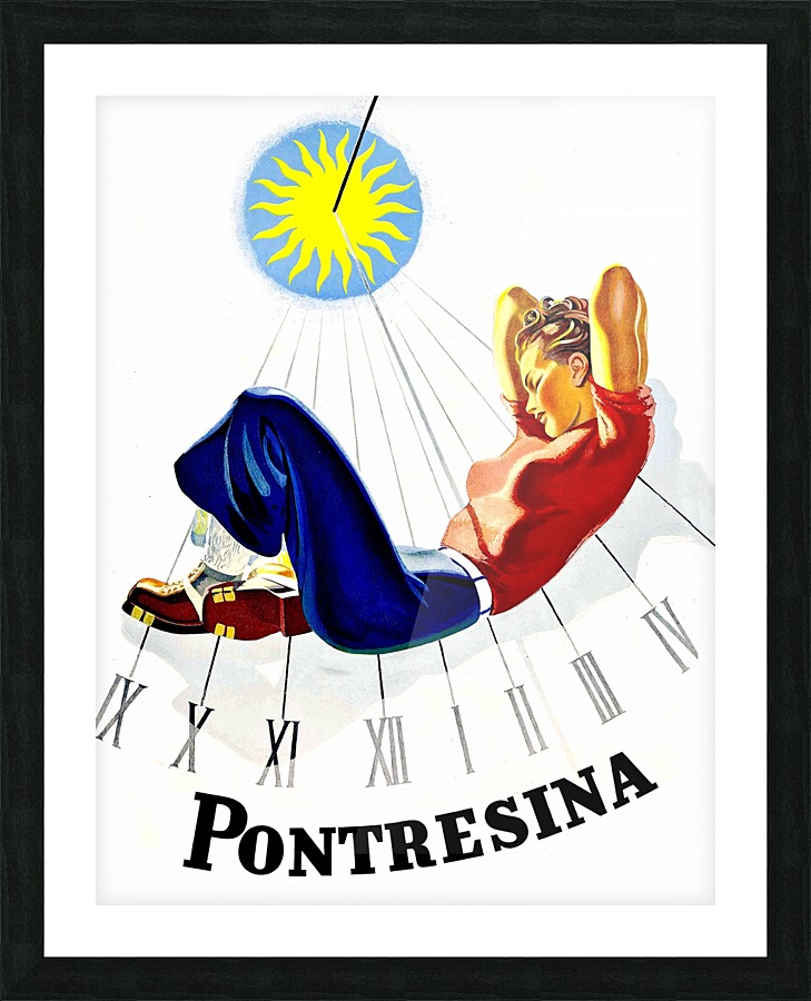 Pontresina Picture Frame print