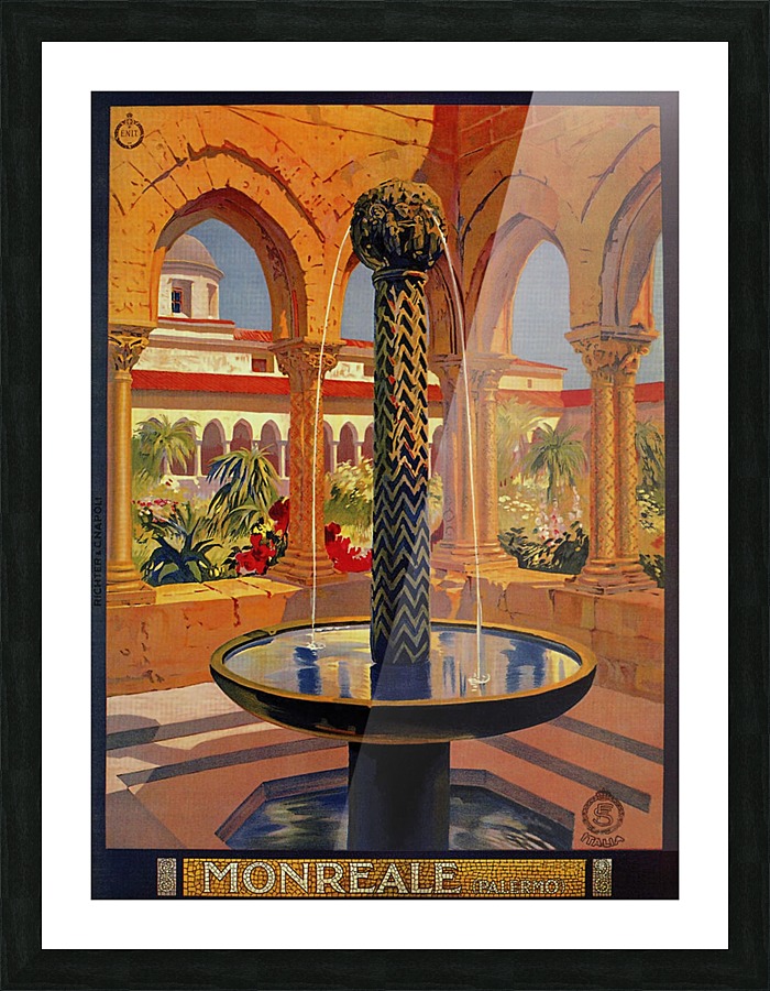 Monreale Picture Frame print