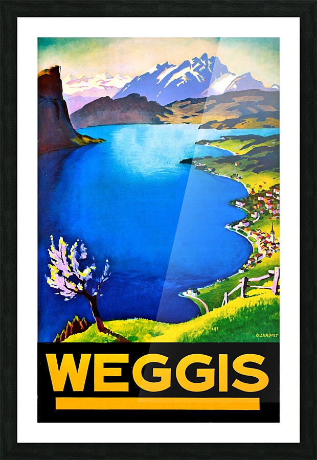 Weggis Picture Frame print