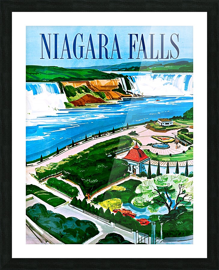 Niagara Falls Picture Frame print