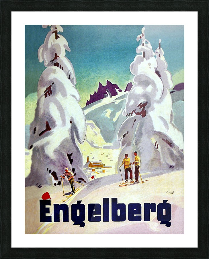 Engelberg Picture Frame print