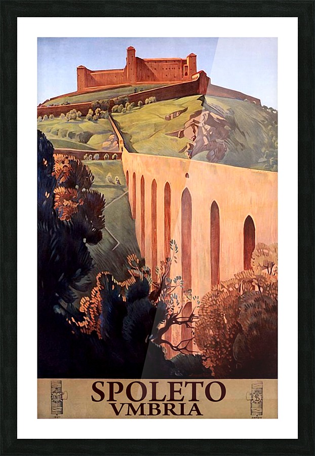 Spoleto Umbria Picture Frame print
