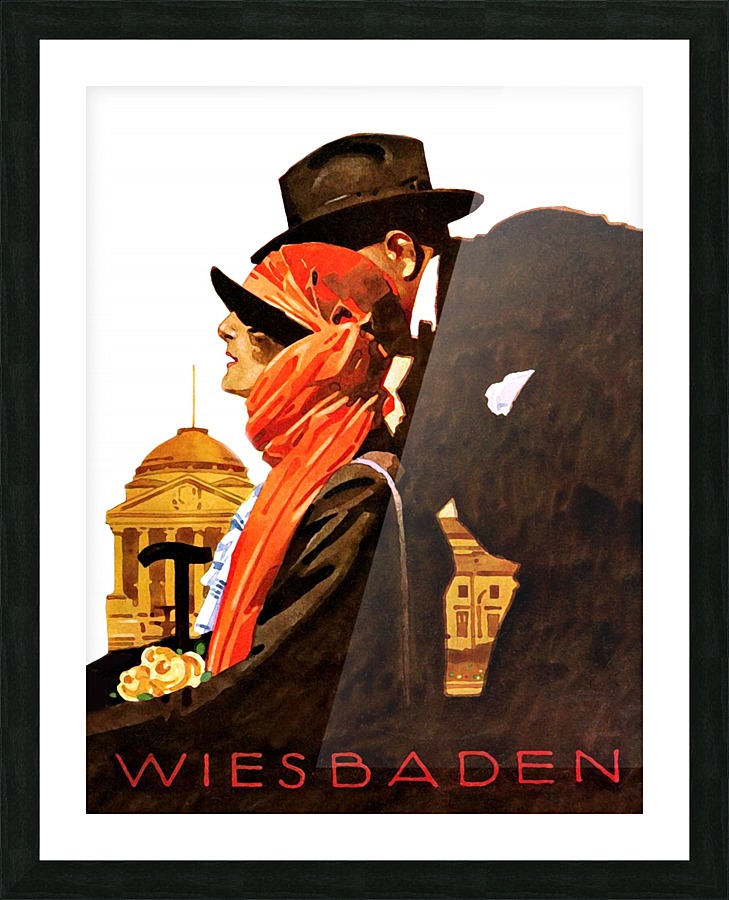 Wiesbaden Picture Frame print