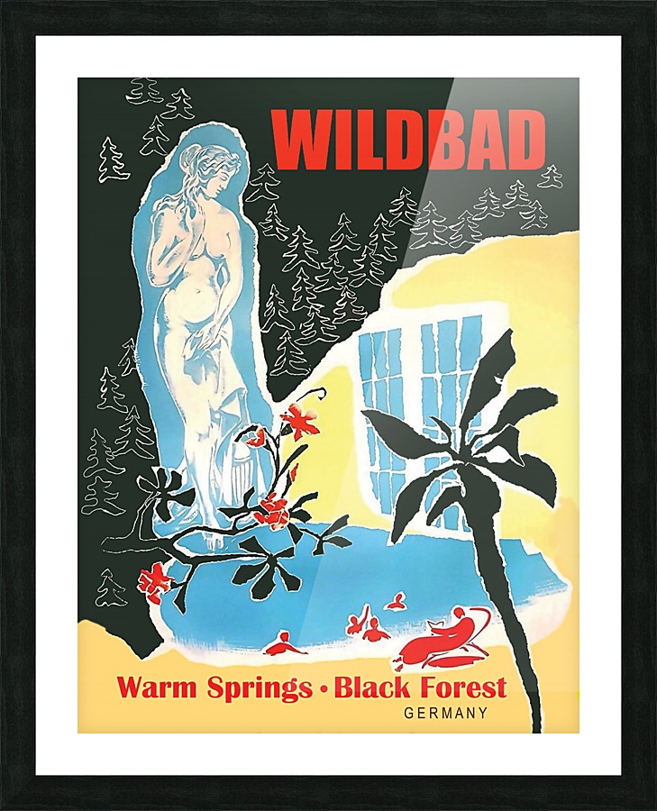 Wildbad Picture Frame print