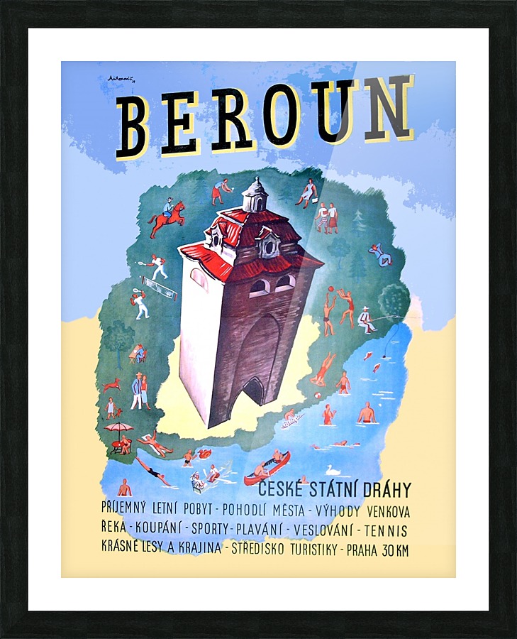 Beroun Picture Frame print