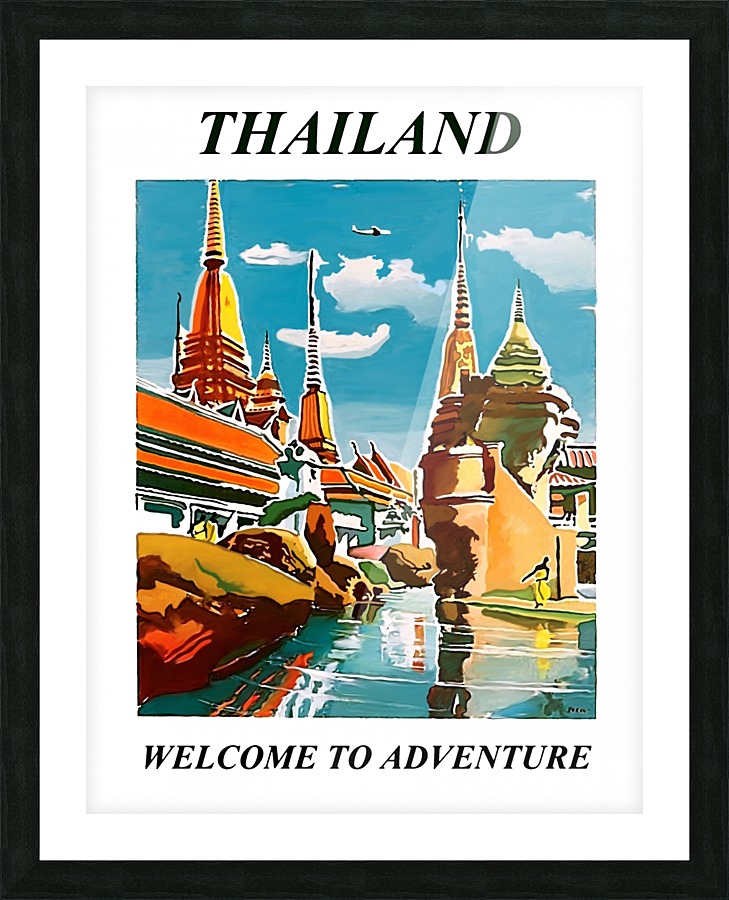 Thailand Picture Frame print