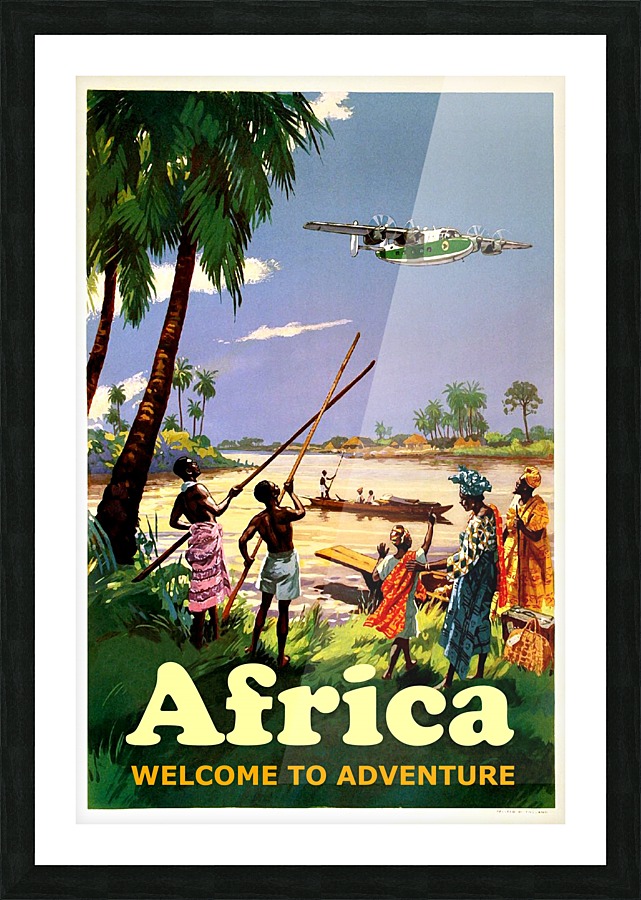 Africa Picture Frame print