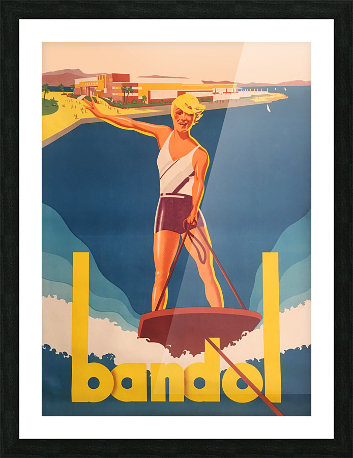 Bandol Picture Frame print