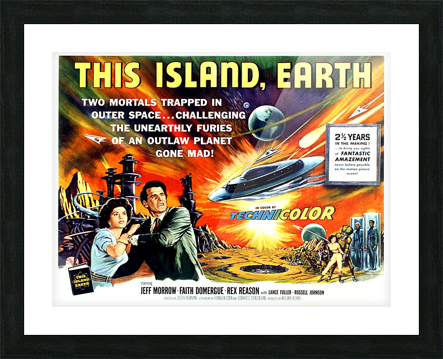 This Island Earth Picture Frame print