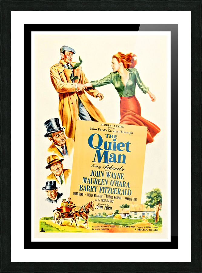 The Quiet Man Picture Frame print