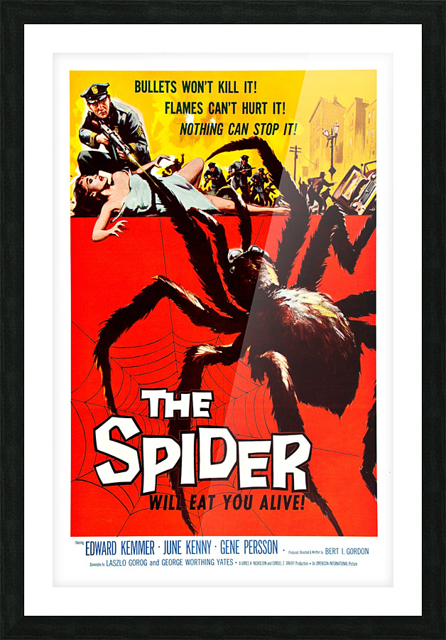 The Spider Picture Frame print