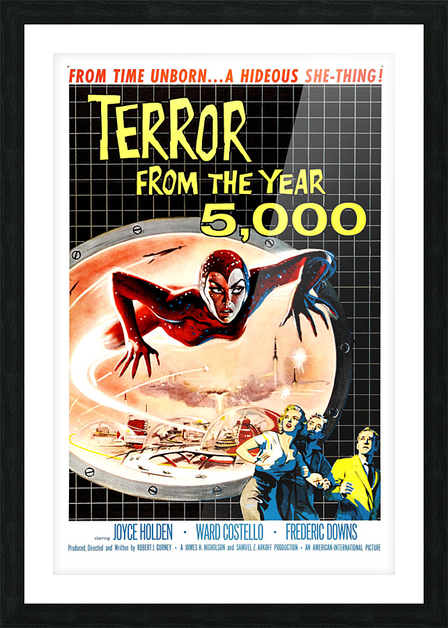 Terror from the Year 5000 Picture Frame print