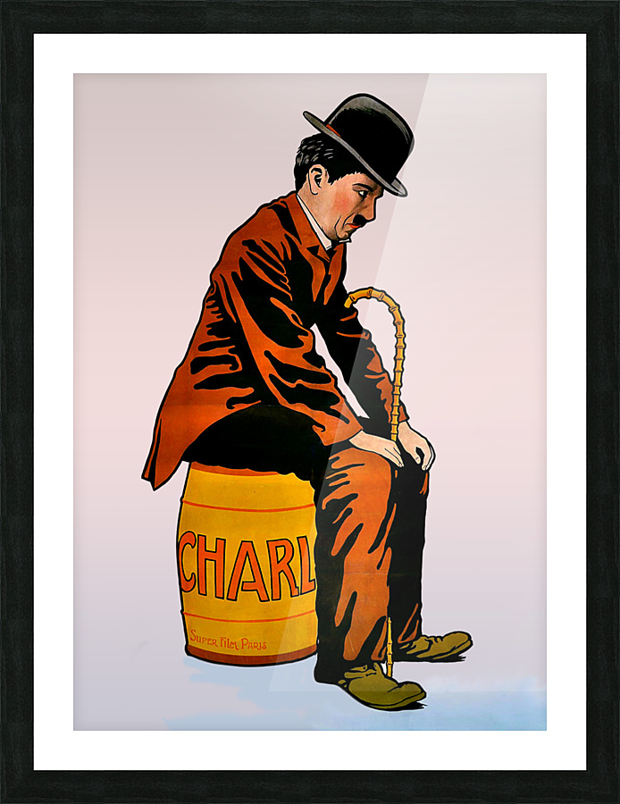 Chaplin Picture Frame print