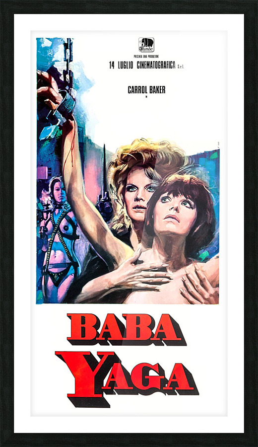 Baba Yaga Picture Frame print