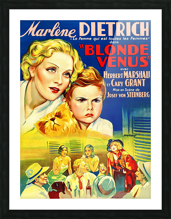 Blonde Venus Picture Frame print