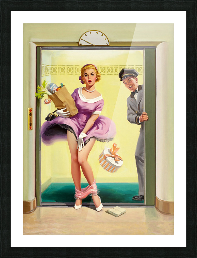Hotel Accident Picture Frame print