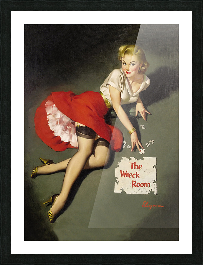 Wreck Room Picture Frame print