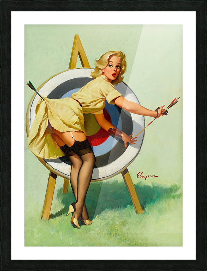 Target Picture Frame print