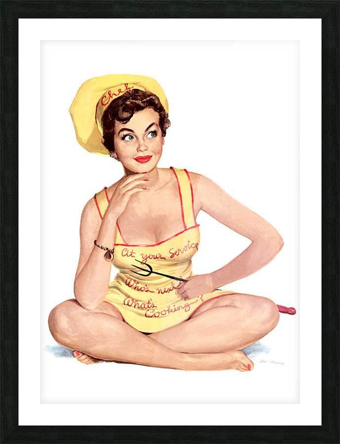 What is Cooking Picture Frame print
