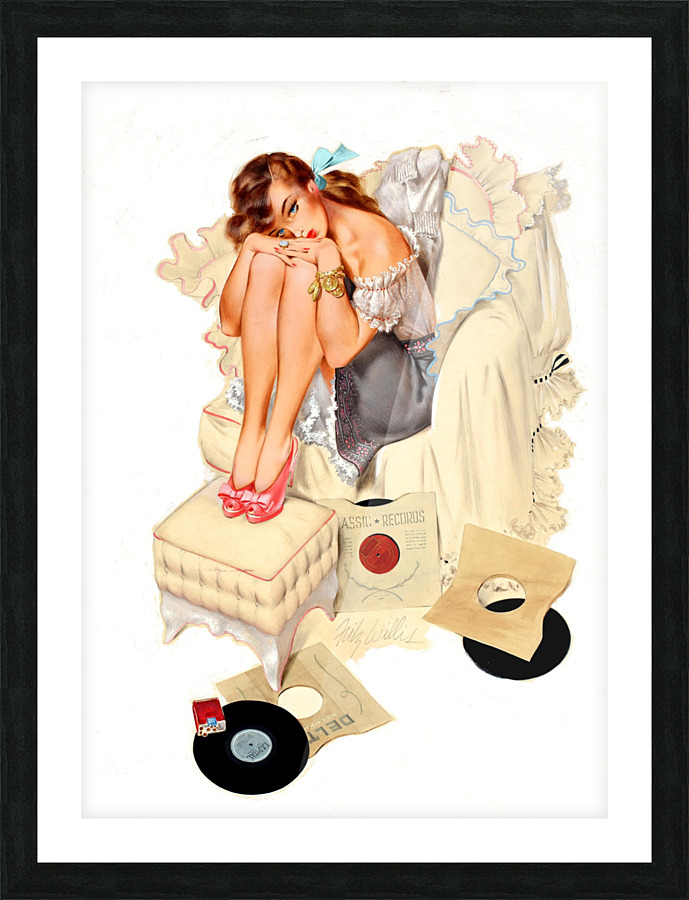Music Lover Picture Frame print