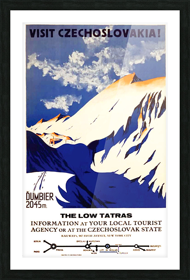 The Low Tatras Picture Frame print