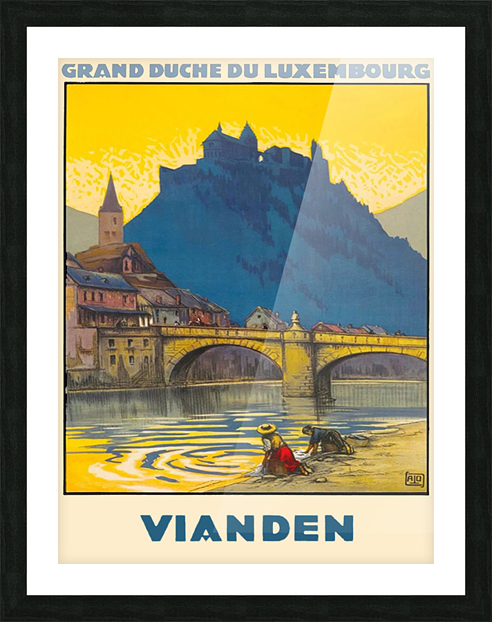 Vianden Picture Frame print